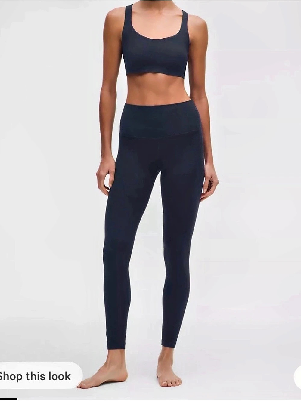 lululemon Align Pant High-Rise 25” Leggings Black, Size 4